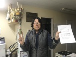 喜びの藤田職長