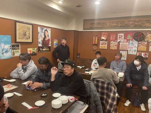 定例会としての社長よりご挨拶