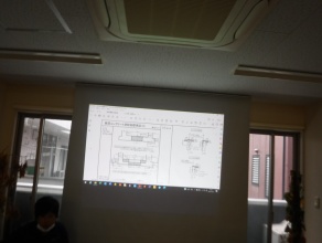 パワーポイントを使用しての座学講習